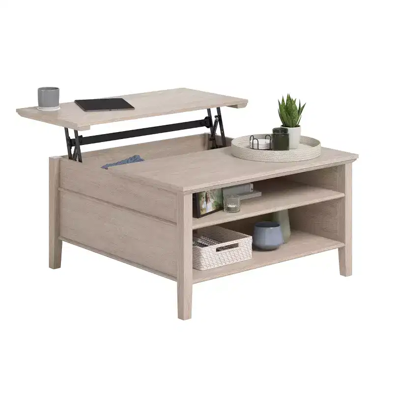 GDFStudio Valdosta Modern Lift-Top Coffee Table with Hidden Storage