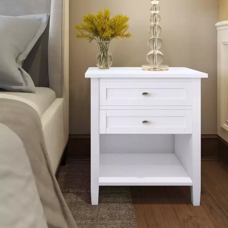 24 Solid Wood Nightstand
