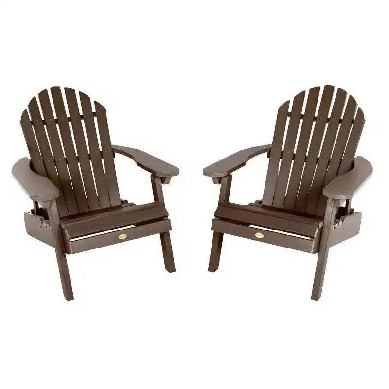 Hamilton 2pk Folding & Reclining Adirondack Chairs - highwood