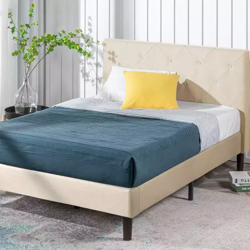 Shalini Upholstered Platform Bed Frame