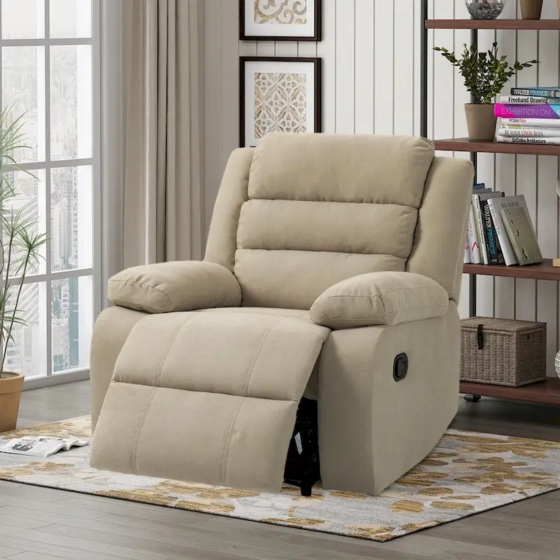 Modern Lounger Adjustable Manual Recliner Chair