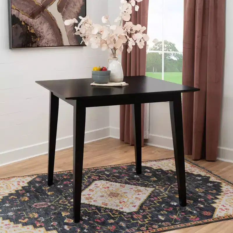 Powell Cadence Counter Dining Table Black