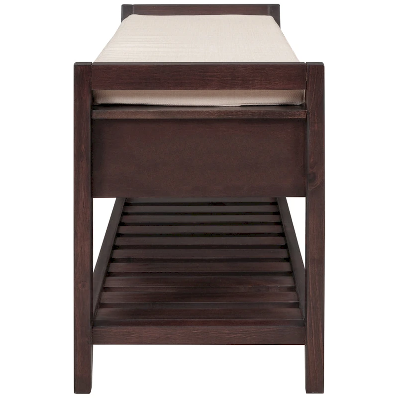 Multi-purpose Shoe Rack with Cushioned Seat and Drawers