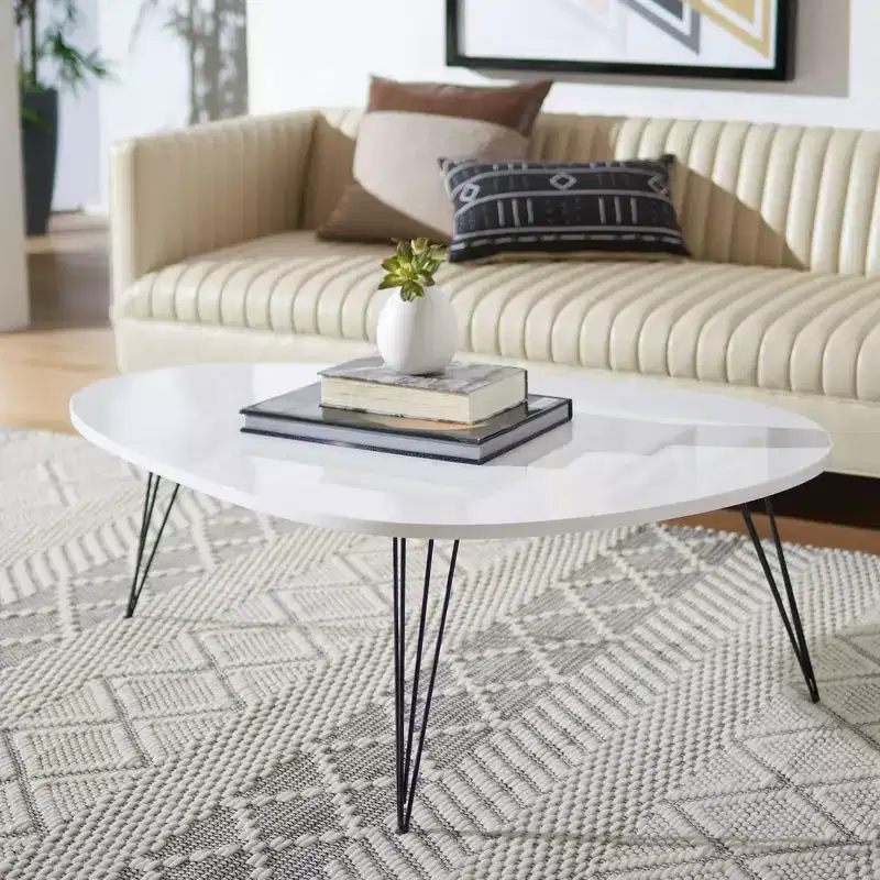 Wynton Retro Mid-Century Wood Coffee Table