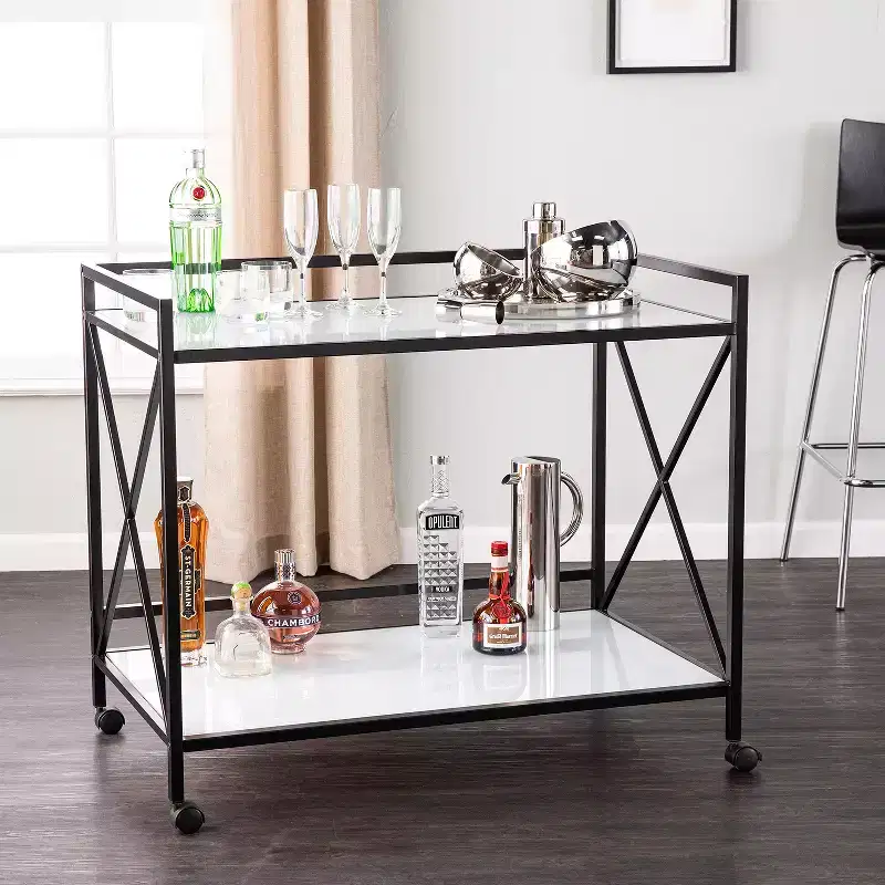 Bar Cart - Black and White