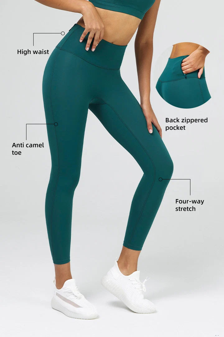 7/8 Workout Legging with Zip Pocket