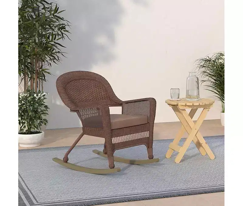 HomeStock Rocker Classic Comfort Chair With Cushion - Set Of 2