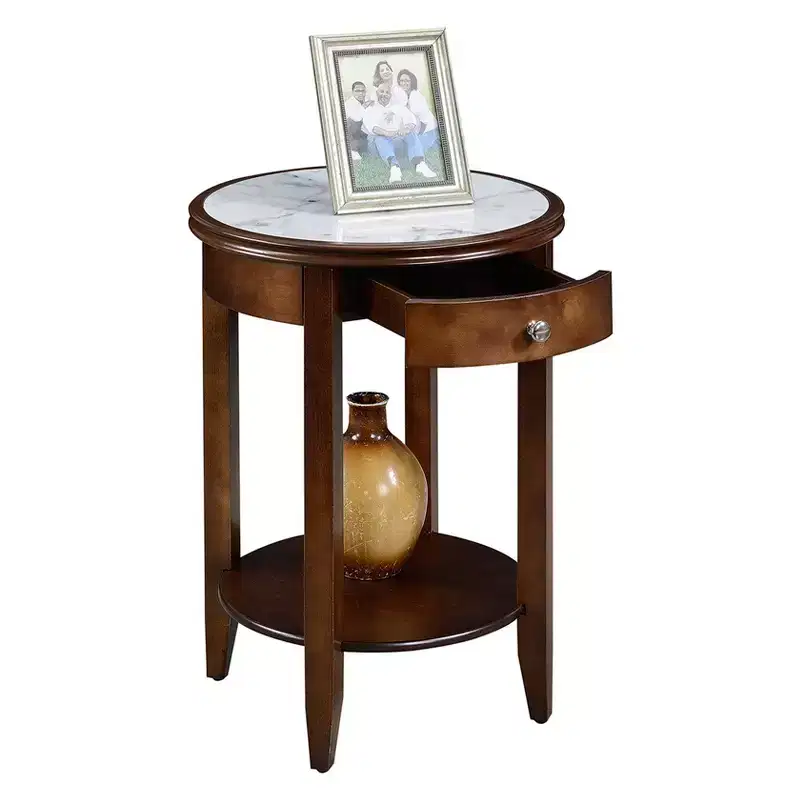 American Heritage Baldwin End Table with Drawer - Breighton Home