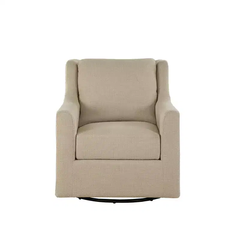 Halden Nailhead Swivel Accent Chair - iNSPIRE Q