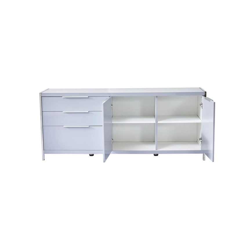 Best Quality Furniture Modern Lacquer 3-drawer Cabinet