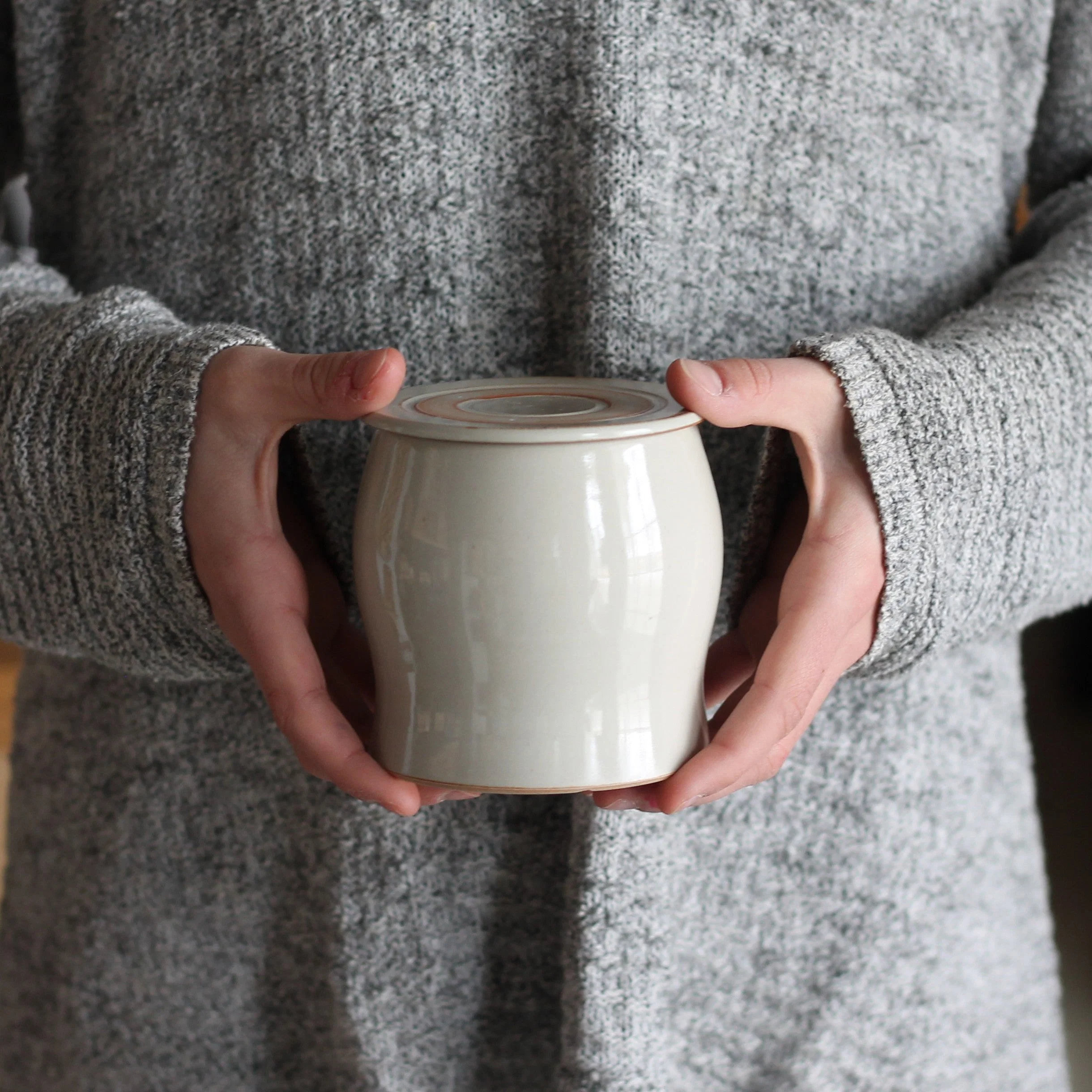 Handmade French Butter Crock