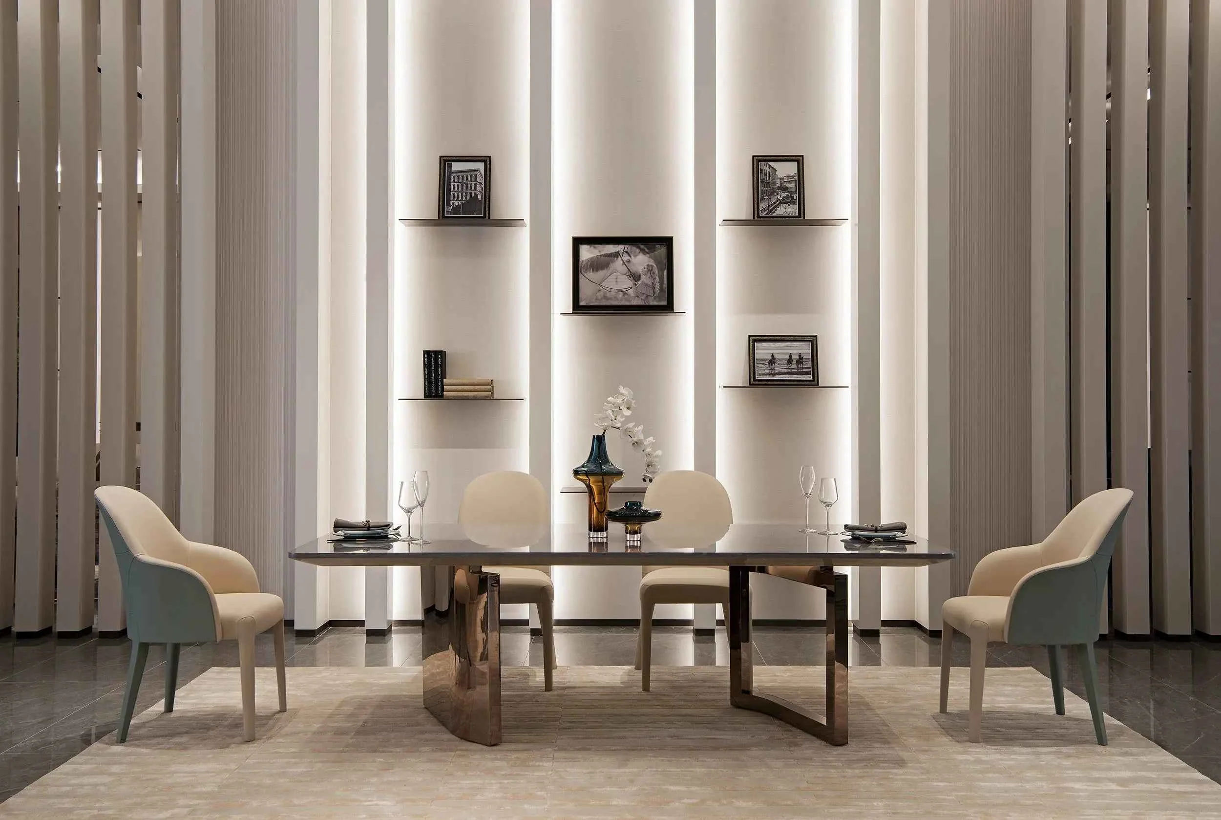 Modern Rectangular Dining Table for Stylish Dining Rooms