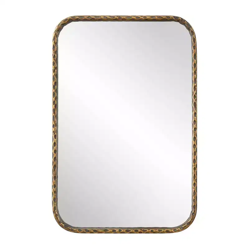Uttermost A Little Knotty Bronze 20 x 30 Rectangular Vanity Mirror
