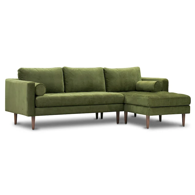 Poly & Bark Napa 104.5 Fabric Right Sectional Sofa