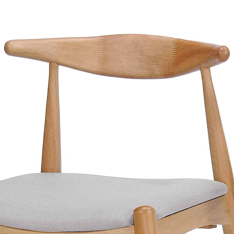 Francie Mid-Century Modern Dining Chairs (Set of 2) by Christopher Knight Home - 20.50 W x 20.25 L x 29.75 H