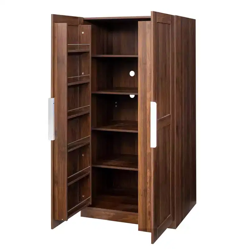 Kitchen Pantry Storage Cabinet, Freestanding Buffet Cupboard Sideboard