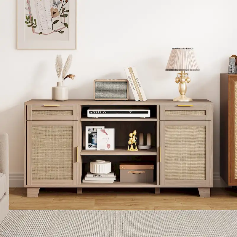 Moasis 58 Rattan TV Stand