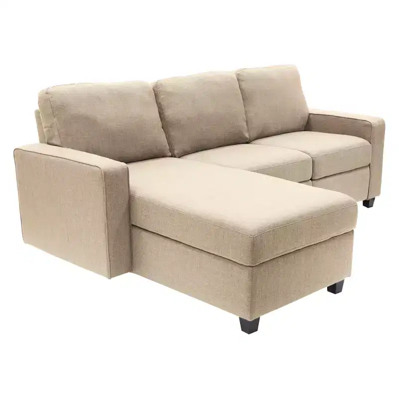 Palisades Reclining Sectional with Left Storage Chaise - Serta