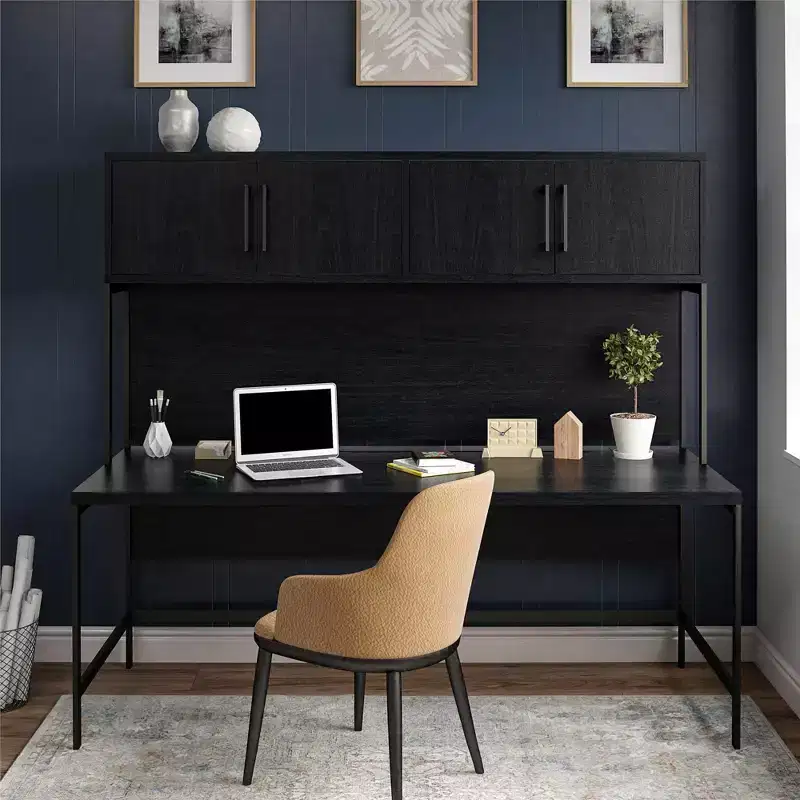 GDFStudio Cael Modern 70.9'' Parkside Hutch with 2 Storage Compartments