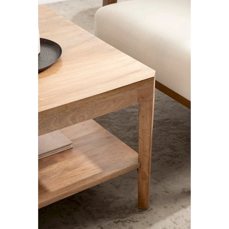 Kate and Laurel Talcott Square Coffee Table