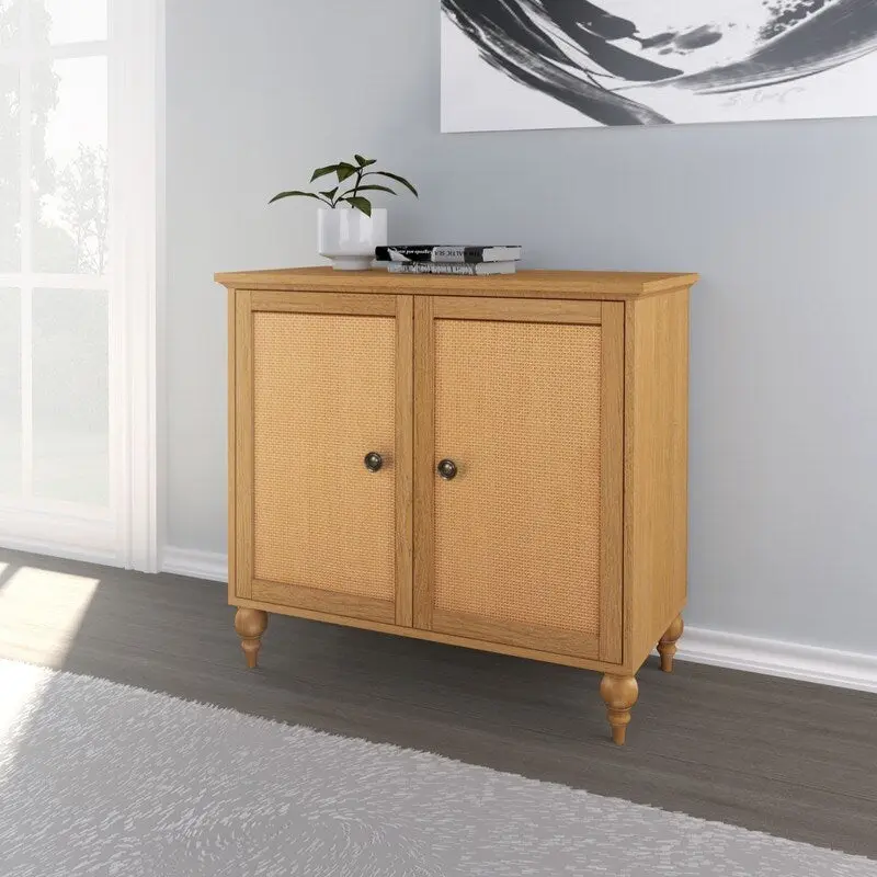 Brown 2-Door Cabinet