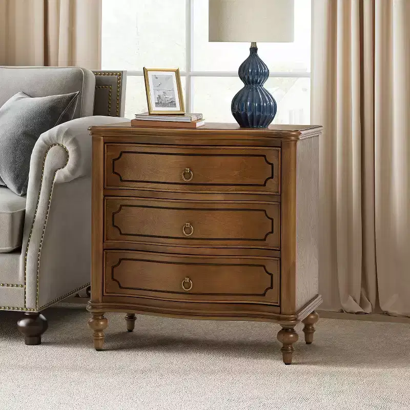 Linus 3-Drawer end table| ART OF LIVING DESIGNS