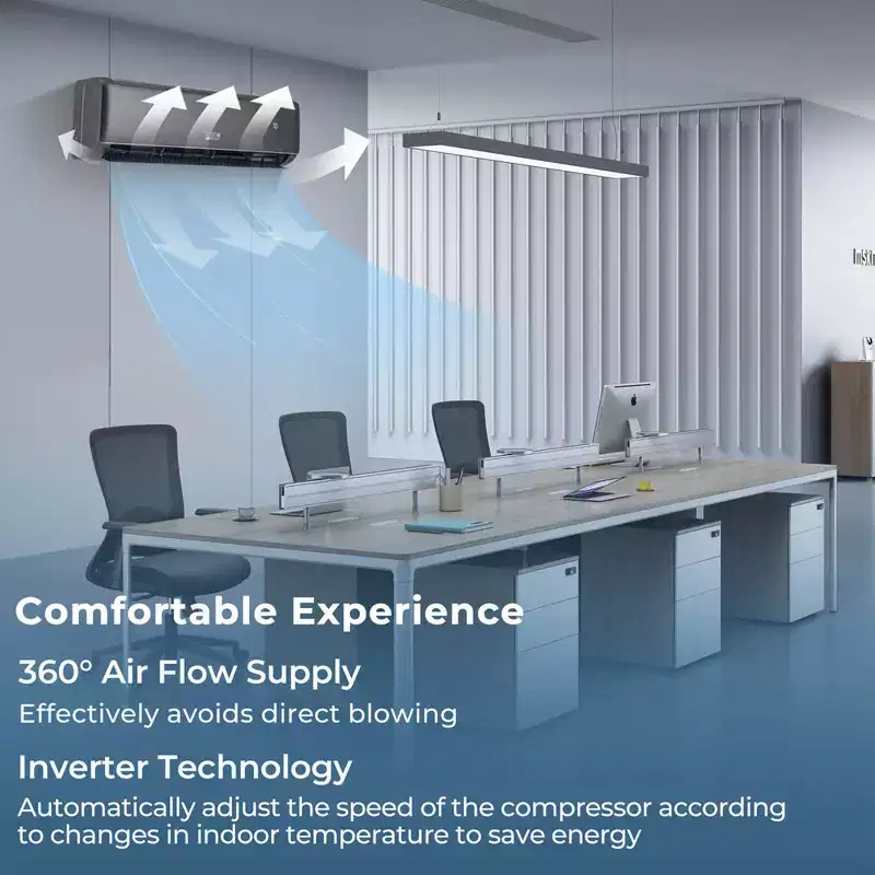 Costway 12000 BTU Mini Split Air Conditioner & Heater with Heat Pump