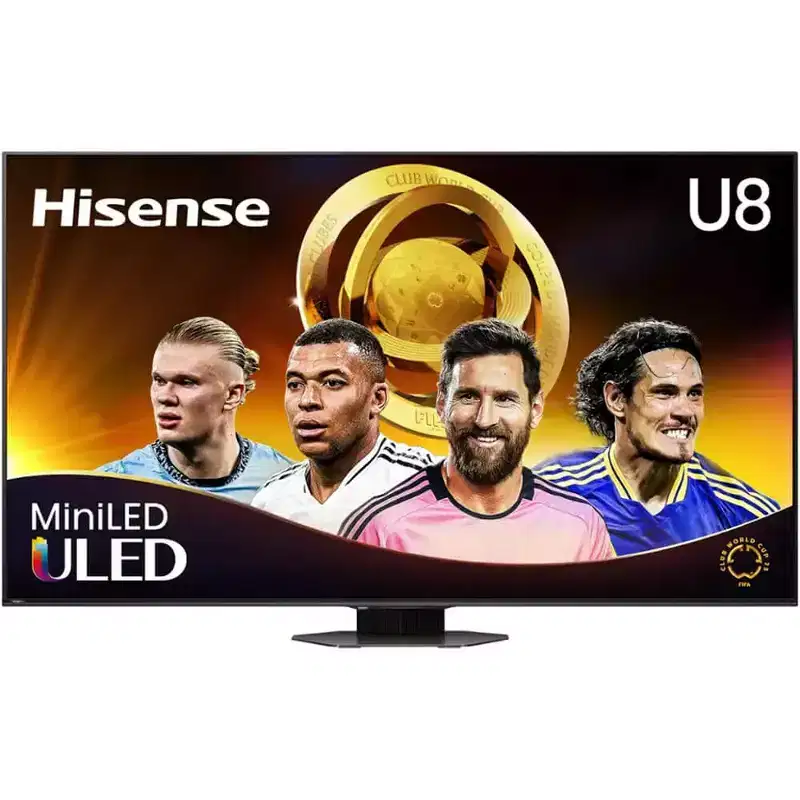 Hisense 75U8QG 75 inch Class U8 Series 4K Mini-LED QLED UHD Smart Google TV