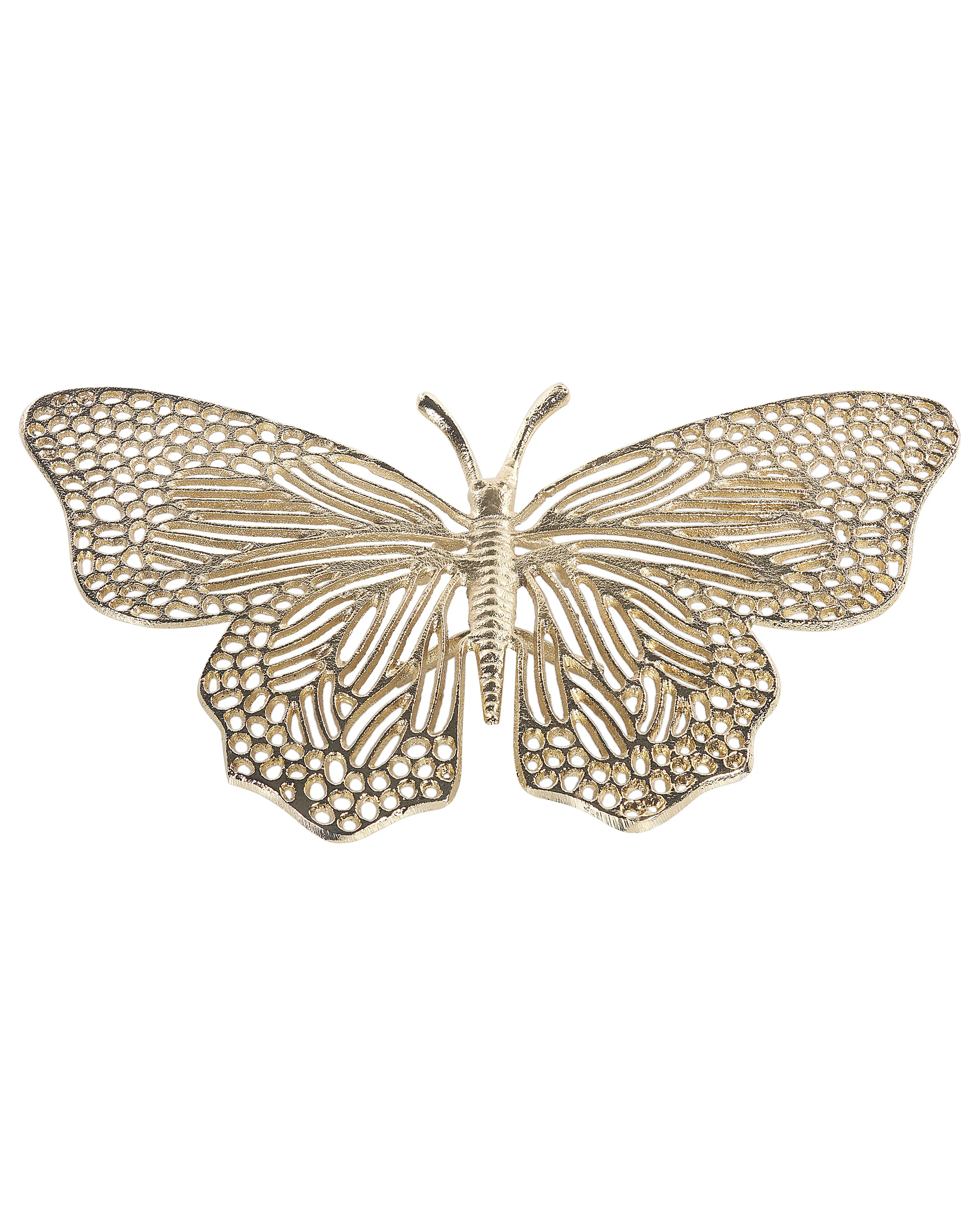 Accessorio decorativo Farfalla Metallo Oro