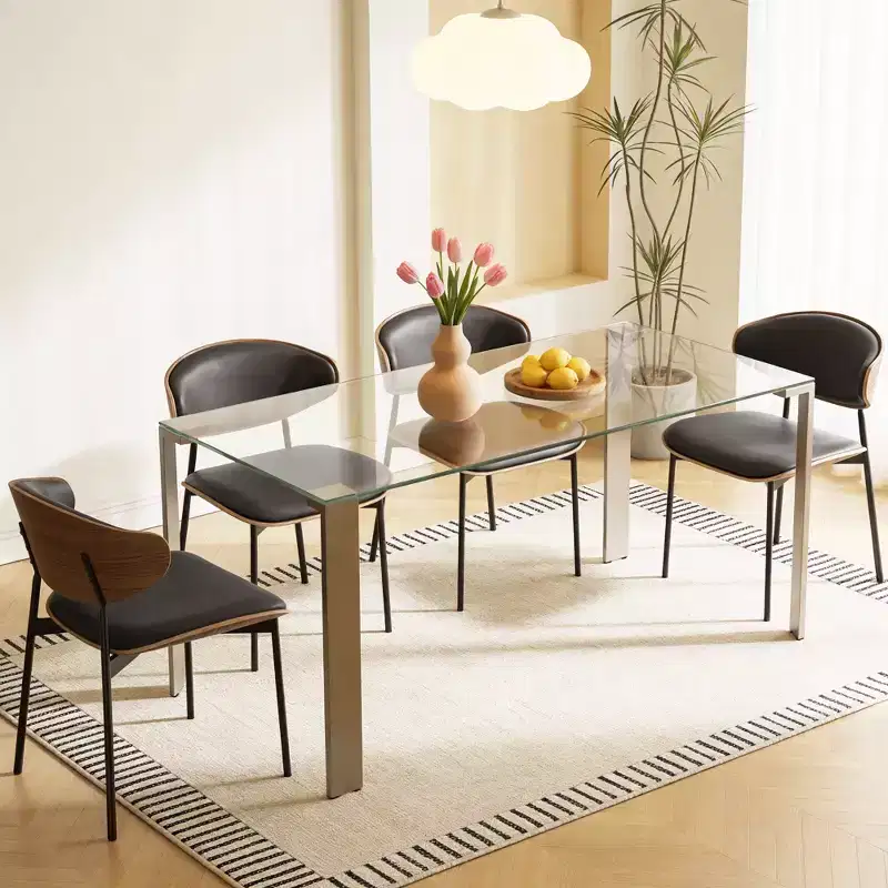 Tempered Glass Dining Table 66.9