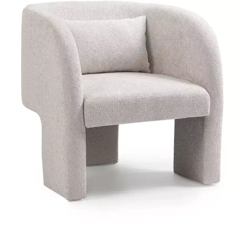 Meridian Furniture,SawyerChenille Fabric Accent Chair