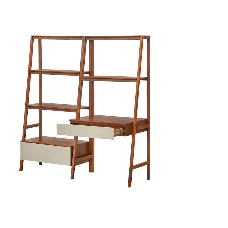 Ladder Desk and Bookshelf 2-Piece Set