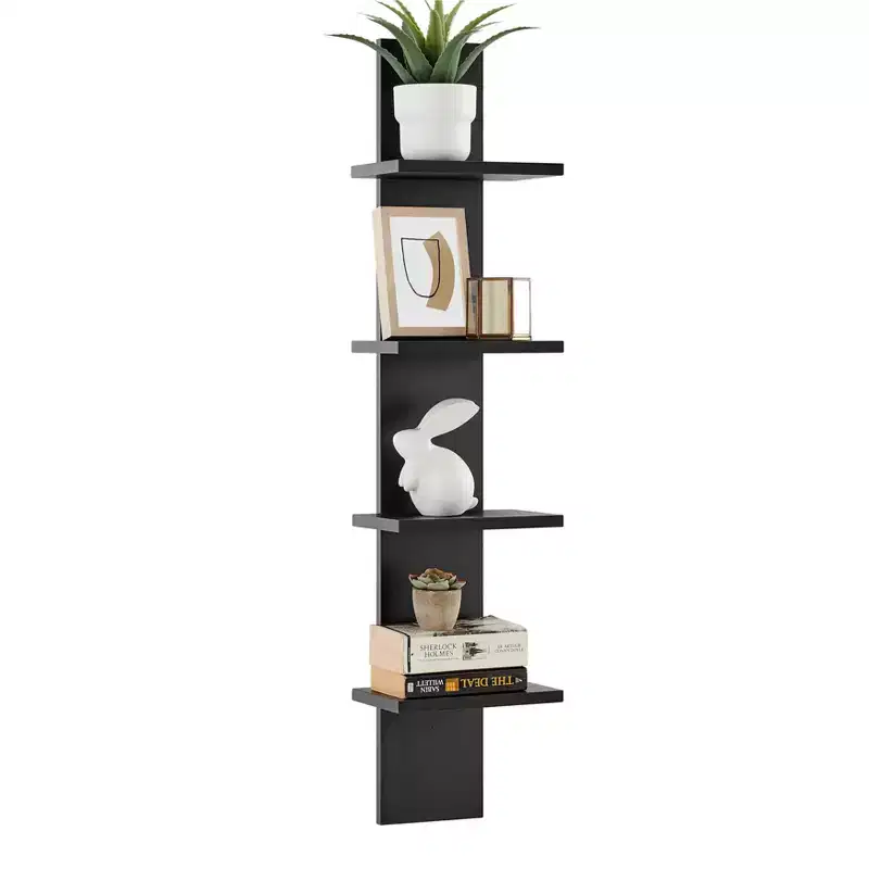 39.5 x 9 Utility 4-Tier Column Spine Shelf