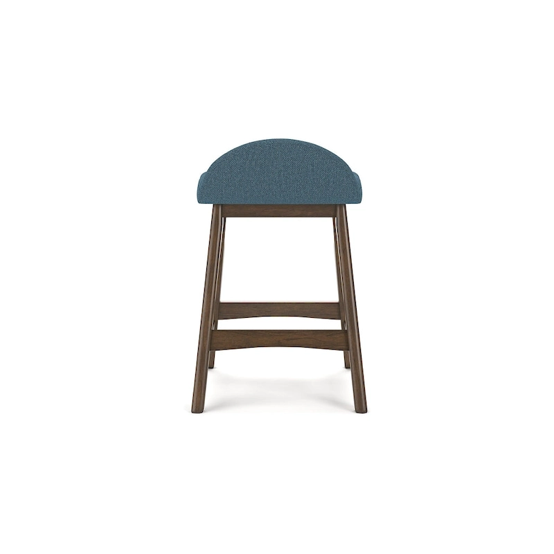 Signature Design by Ashley Lyncott Upholstered Counter Height Bar Stool (Set of 2) - 19W x 20D x 29H