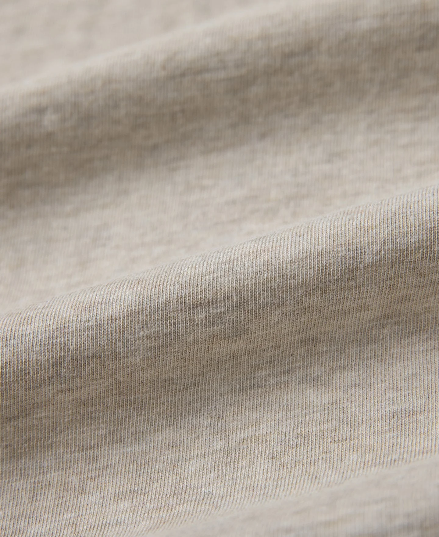1940s Slub Cotton Henley Pocket T-Shirt - Oats