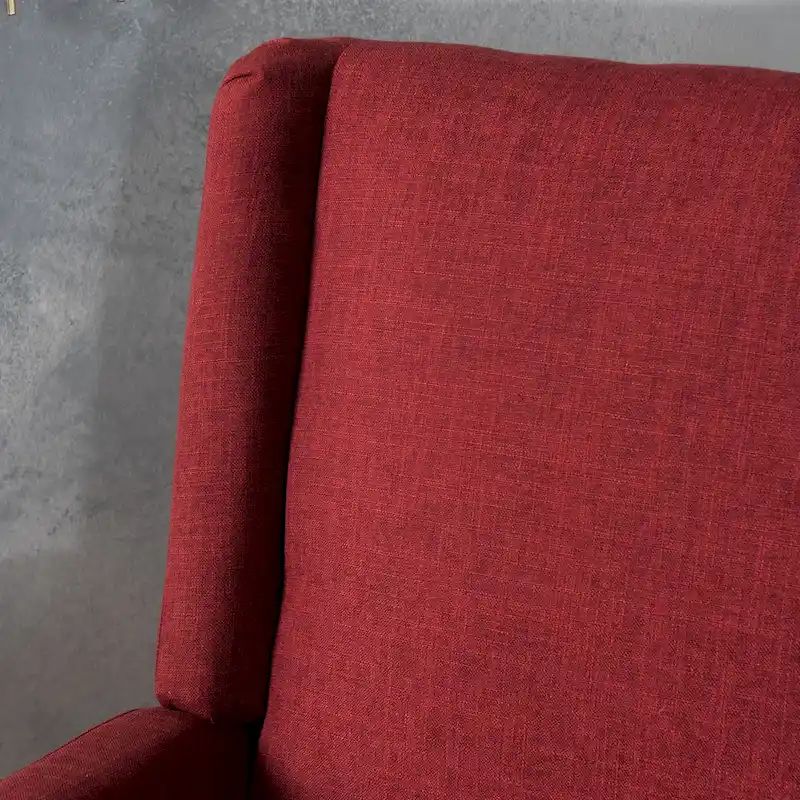 Aurla Mid-century Upholstered Accent Chair by Christopher Knight Home - 27.50 L x 28.50 W x 36.50 H
