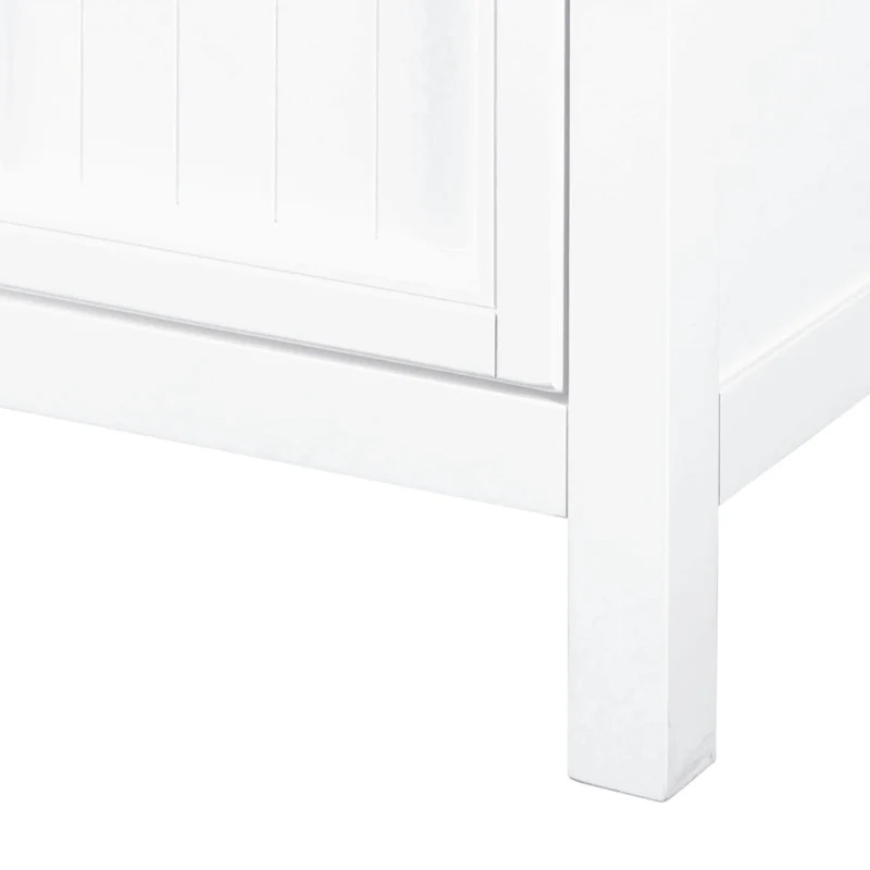 19 x 70 Poplar Wood Free Standing Bathroom Linen