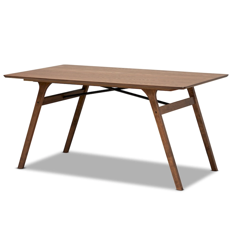 Afton Mid-Century Modern 7-Piece Dining Set