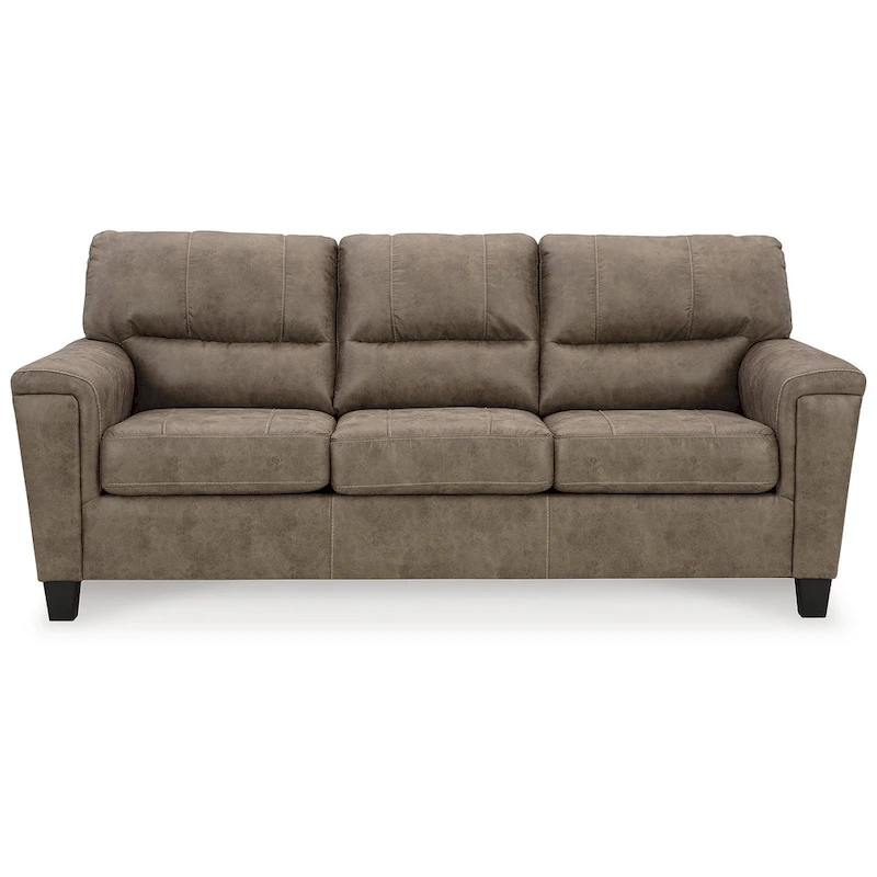 Signature Design by Ashley Navi Fossil Queen Sofa Sleeper - 89 W x 38 D x 39 H