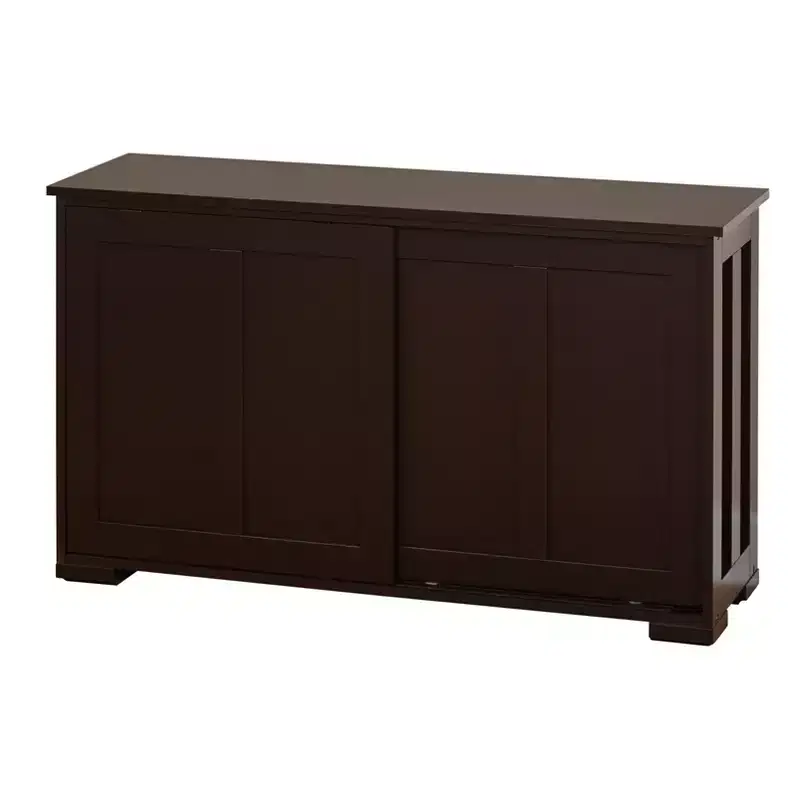 Modular Stackable Cabinet with Sliding Doors