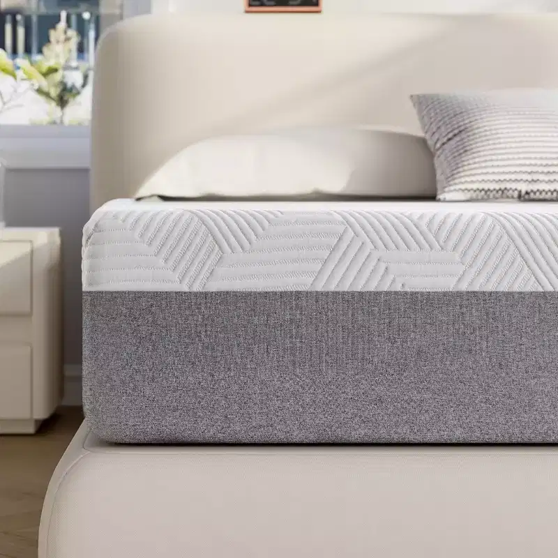 Wuleitex 12 Inch foam Mattress in a Box for Cooler Sleep Supportive & Pressure Relief