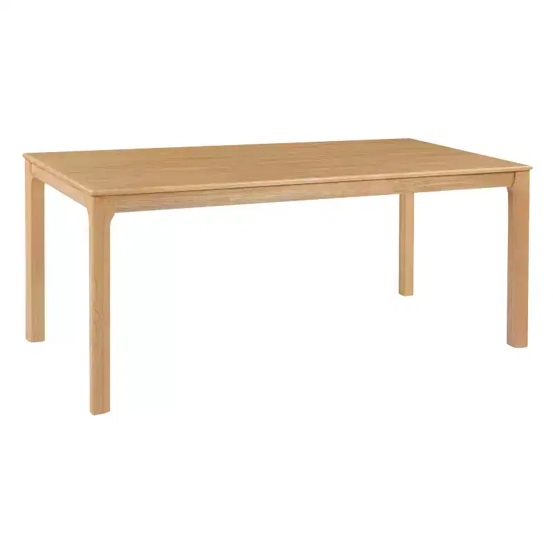 Christopher Knight Home Bradley Modern Minimalist 70 Solid Rubber Wood Rectangular Dining Table