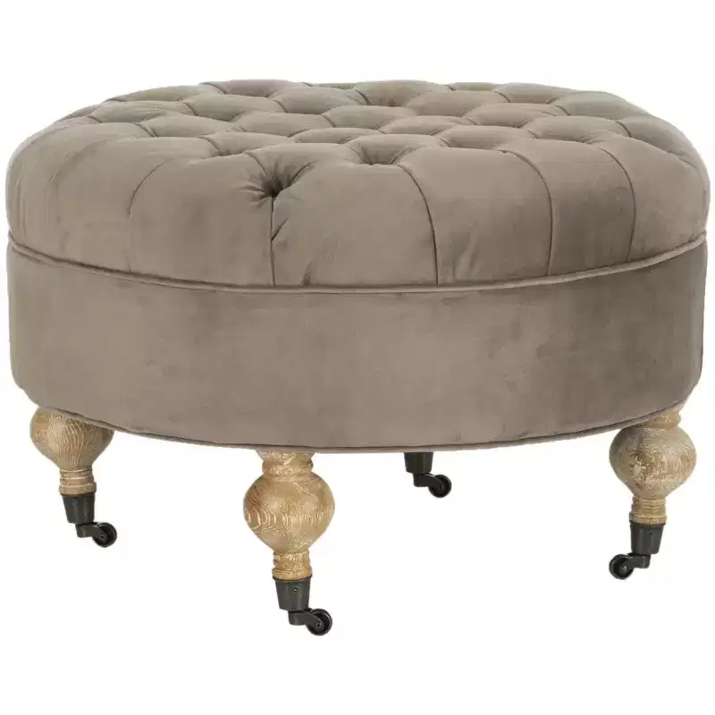 Clara Round Ottoman - MCR4601 - Safavieh