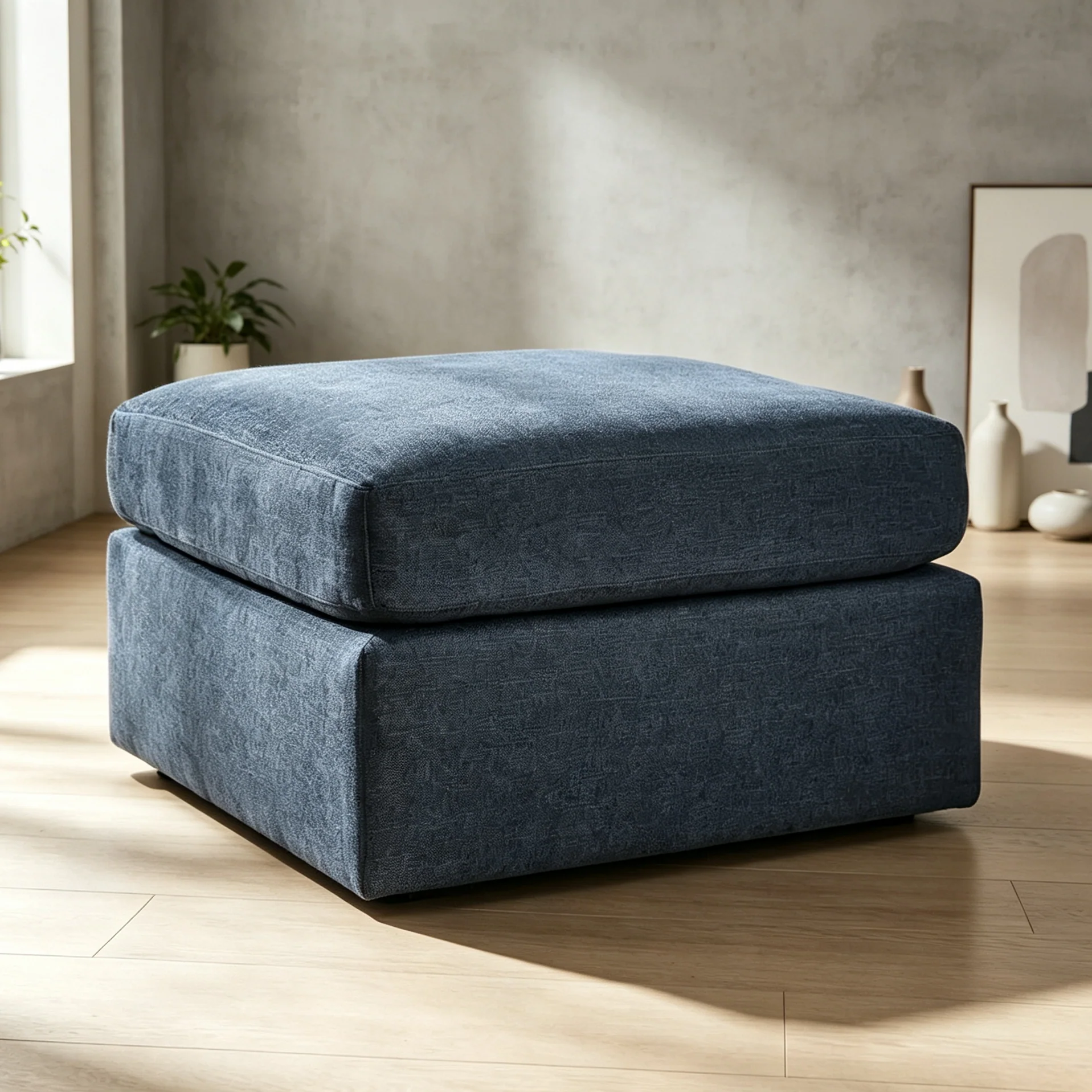 Oversized Accent Ottoman
