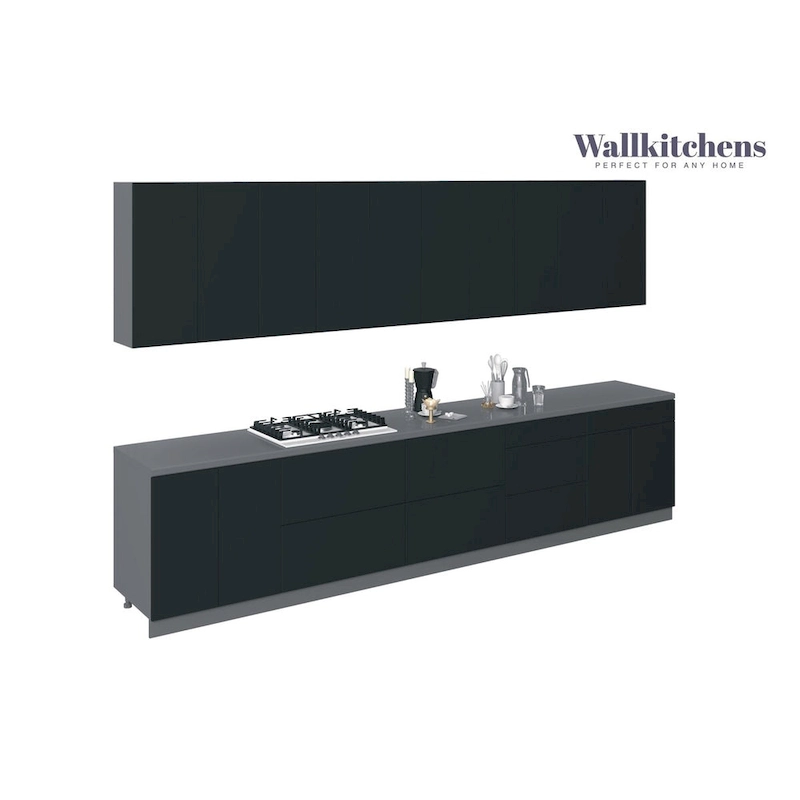Kitchen Signature Collection Black Color Base Size 13Ft Wide - 153x24