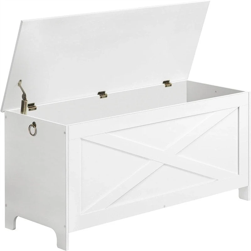 Sturdy Entryway Storage Bench - 15.7D x 39.4W x 18.9H