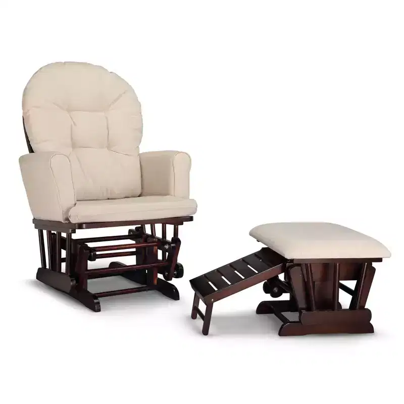 Parker Glider Nursery Rocking Chair and Ottoman