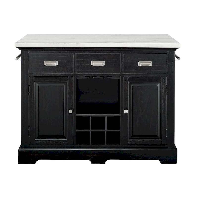 Steve Silver Ariana Kitchen Island 3-Piece Set