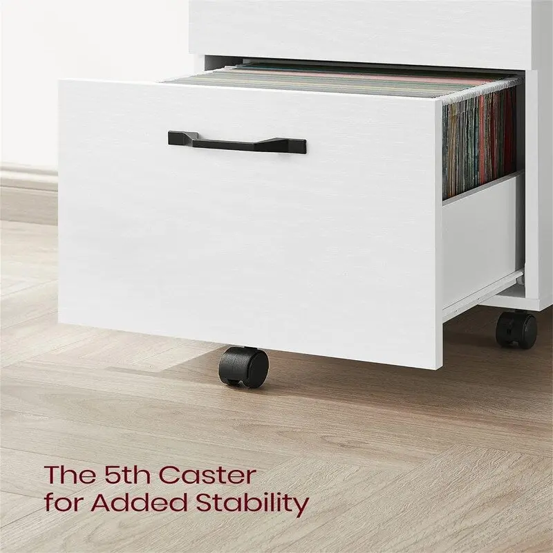 2-Drawer File Cabinet - 15.7D x 16.5W x 27.6H