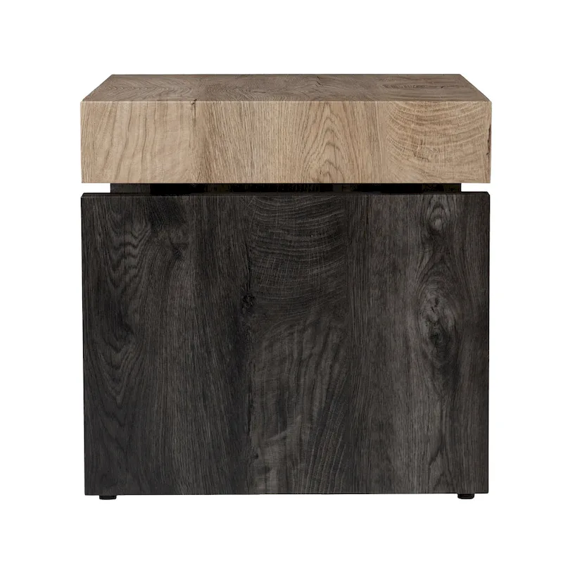 SEI Furniture Hedgefield Duo-Tone Side Table